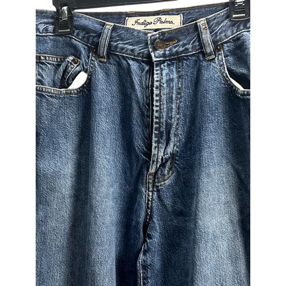 Tommy Bahama Indigo Palms Denim Relaxed Fit Jeans 36x30 Blue Denim Mens Casual - Picture 9 of 16